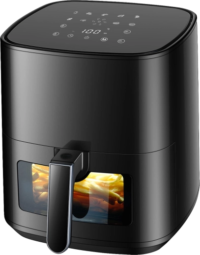 Friteuză cu aer cald (Air fryer) 5 l, 1500 W, cu 9 programe
