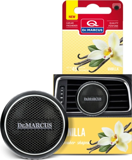 Odorizant auto Dr. Marcus în formă de difuzor, cu parfum de vanilie