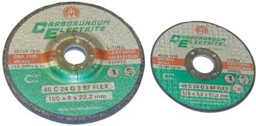 Disc abraziv pentru fontă și piatră 230 × 6 × 22,2 mm