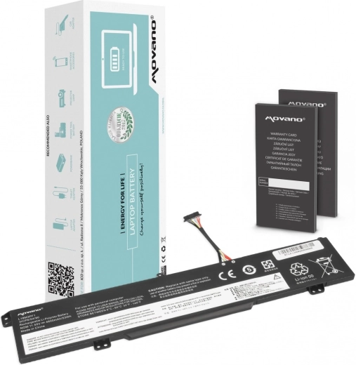 Baterie Movano L18M3PF1 pentru Lenovo IdeaPad L340-15IRH și L340-17IRH (4600 mAh, 53 Wh)