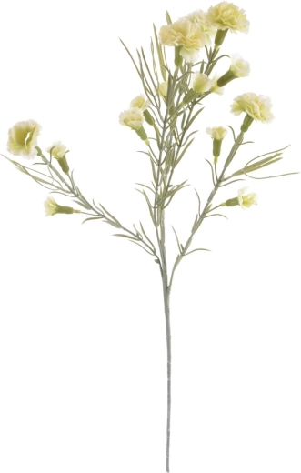 Garoafă artificială albă 63 cm