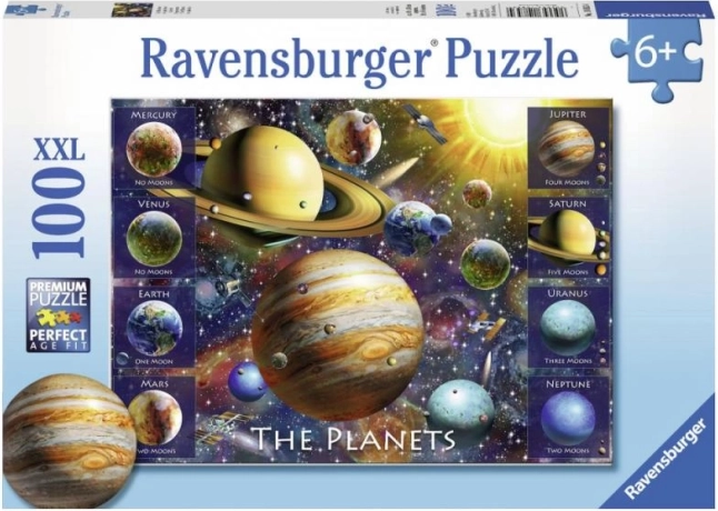 Puzzle Ravensburger Planete 100 de piese