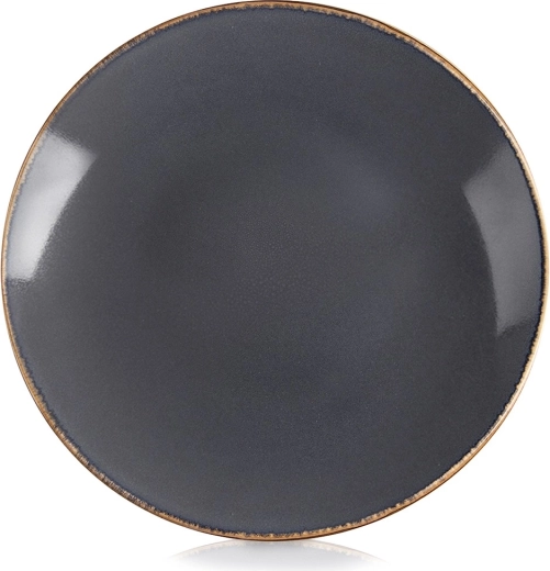 Orion Glaze farfurie întinsă din ceramică, gri, 27 cm