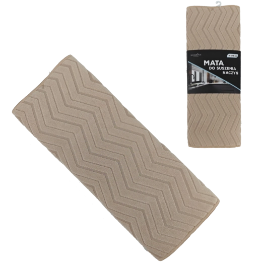 Covoraș de uscare pentru vase 38 × 48 cm din microfibră