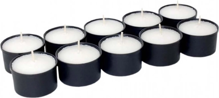 Lumânare de cimitir 2,8 cm, din parafină, 10 buc
