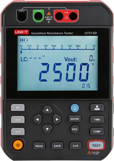 Megohmetru de izolație la înaltă tensiune Uni-T UT512D