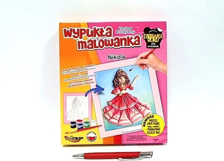 Mirage Hobby Prințesa Nicola – carte de colorat 3D