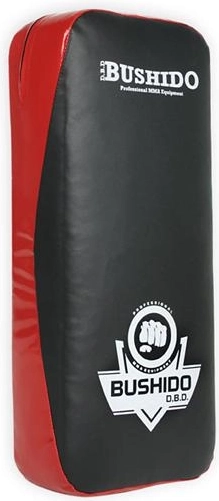 Palmă de antrenament BUSHIDO T55, negru‑roșu