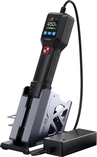 FNIRSI SAG-55 Plus pistol cu aer cald inteligent pentru SMD