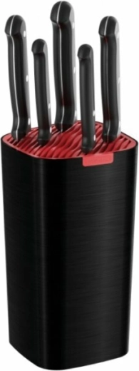 Tramontina Ultracorte set de cuțite de bucătărie în suport, negru (6 buc.)