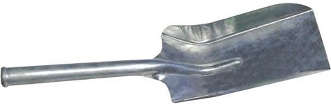 Lopată zincată pentru cărbune și cenușă 0,7 mm