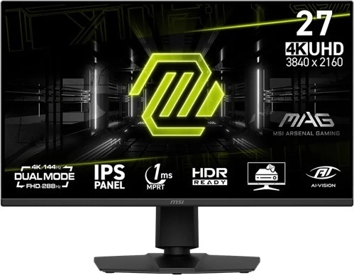 Monitor de gaming MSI MAG 275UPD E14 de 27" 4K UHD 288 Hz, negru
