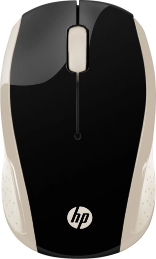 Mouse wireless HP Classic 200 Silk Gold negru‑auriu