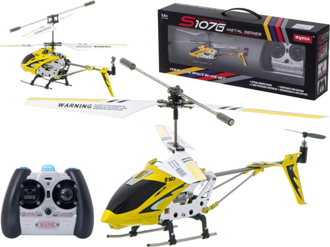 Elicopter RC Syma S107G – galben