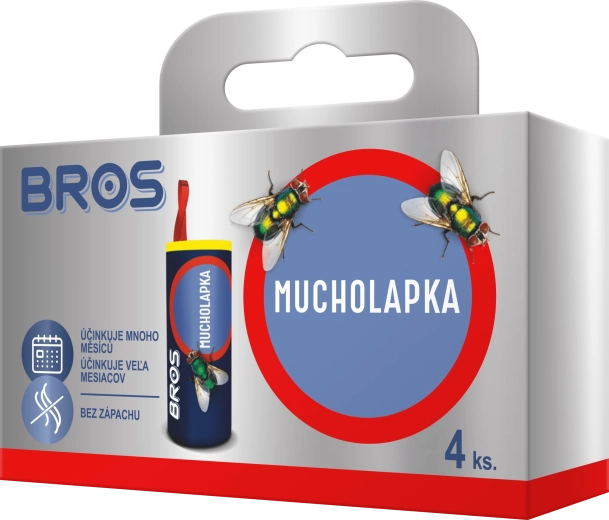 Bros capcană lipicioasă cilindrică 4 buc