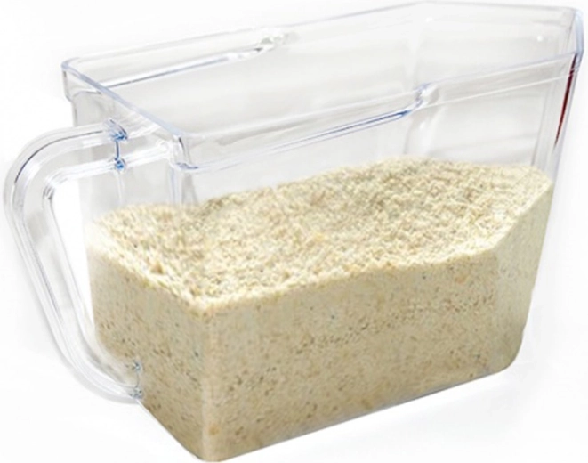 Recipient alimentar din plastic transparent 1,5 l