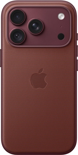 Husă Apple TechWoven cu MagSafe pentru iPhone 18 Pro – roșu burgund