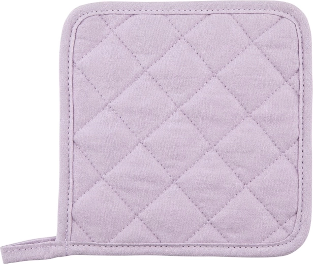 Mănușă de bucătărie din bumbac 18 × 18 cm, mov deschis