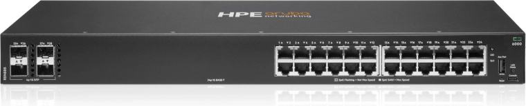 Aruba Networking CX 6000 – switch gigabit cu 24 de porturi și 4 uplinkuri SFP 1G