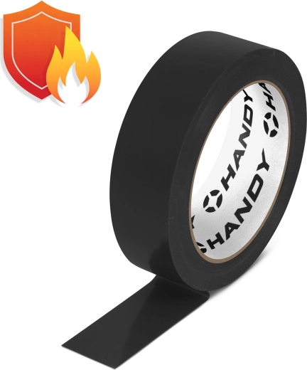 Bandă izolatoare din PVC neagră 20 m × 19 mm
