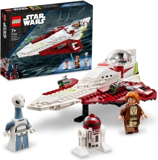 Lego star wars interceptorul jedi al lui obi-wan kenobi
