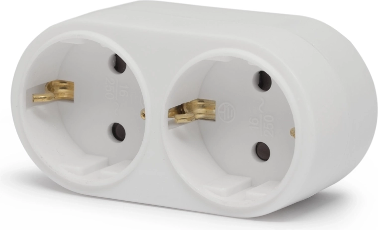 Distribuitor cu 2 prize schuko