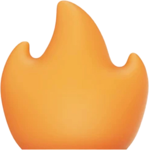 Abajur Flextail Flame pentru Tiny Pump 2X portocaliu