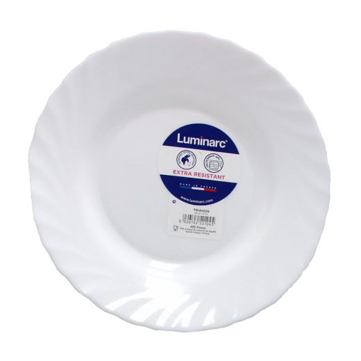 Farfurie plată 24,5 cm TRIANON din sticlă călită