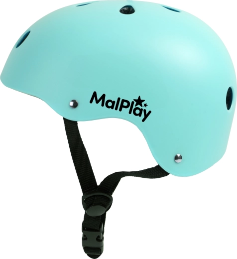 cască de ciclism pentru copii SafeKiddo, turcoaz, mărimea S (48–54 cm)