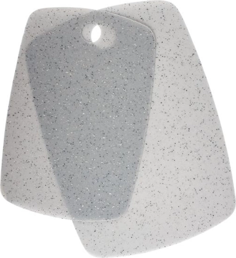 Tocătoare flexibile cu imprimeu de marmură TORO, set 2 buc