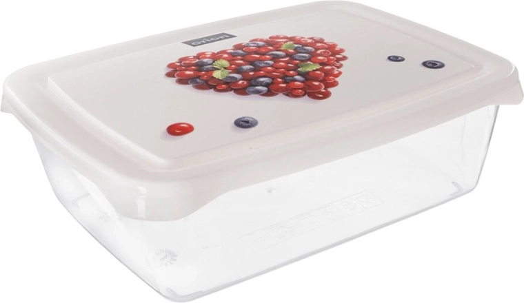 Cutie din plastic Frost Premium, dreptunghiulară, 0,95 l