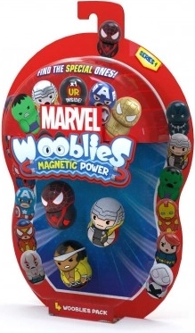 Wooblies figurine magnetice 4 buc – set de colecție MARVEL