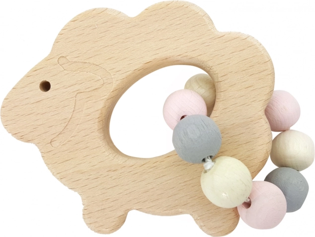 Hess zornăitoare mielușel roz