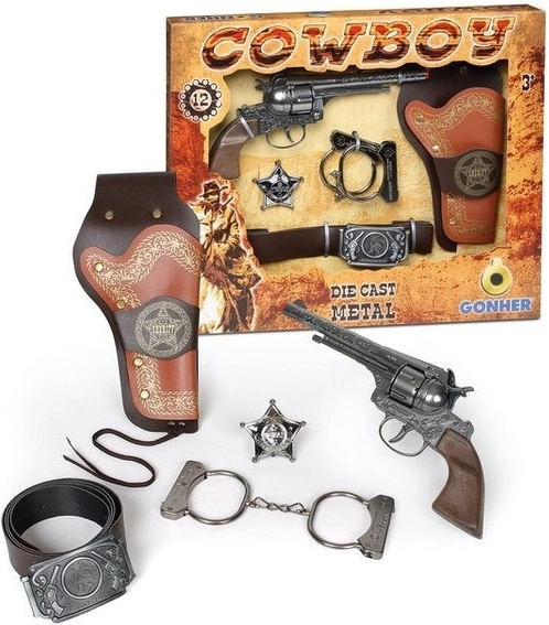 Set cowboys Gonher 5 piese