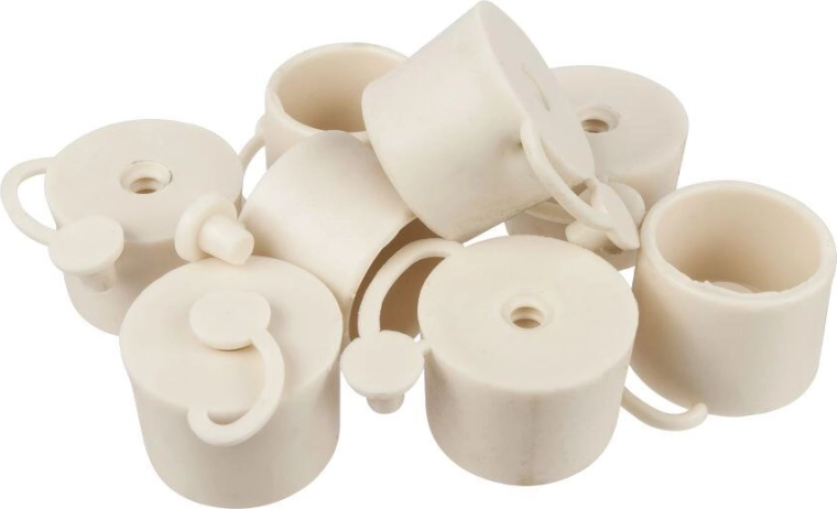 Dop de fermentare cu capac pentru damigeană 54 l, PVC alb