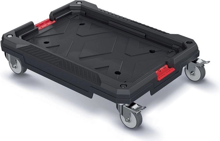 Platformă mobilă pentru cutii 440 × 585 × 145 mm – neagră