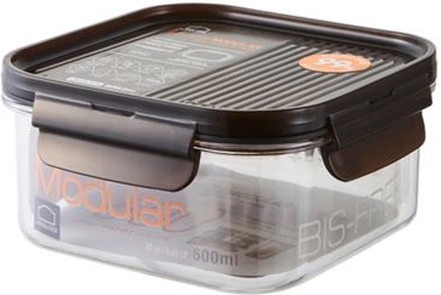 Cutie LocknLock Bisfree Modular pătrată 600 ml
