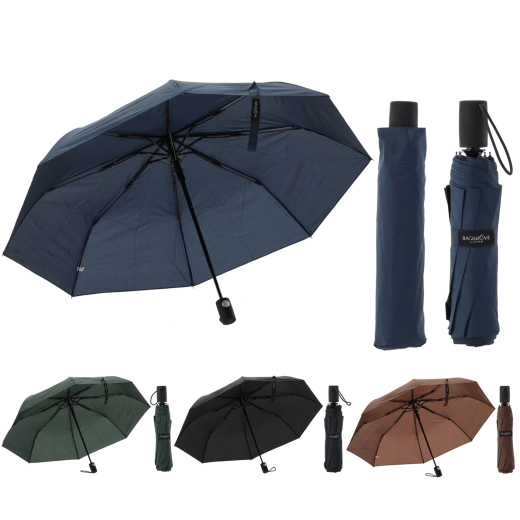 Umbrelă pliabilă semi-automată 95 cm – mix de culori