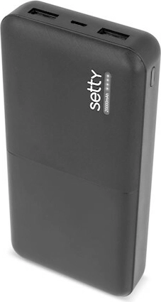 Setty power bank 20000 mAh negru
