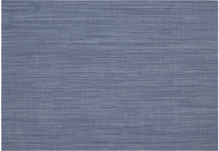 Suport de masă din PVC și poliester 45 × 30 cm albastru