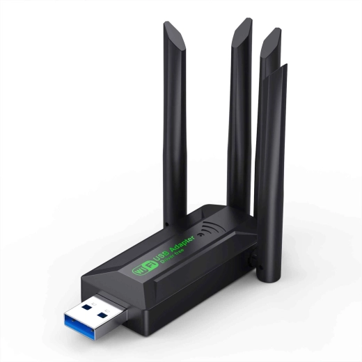 Adaptor USB Wi‑Fi dual band 1300 Mb/s USB 3.0 BW01 - 1 bucată
