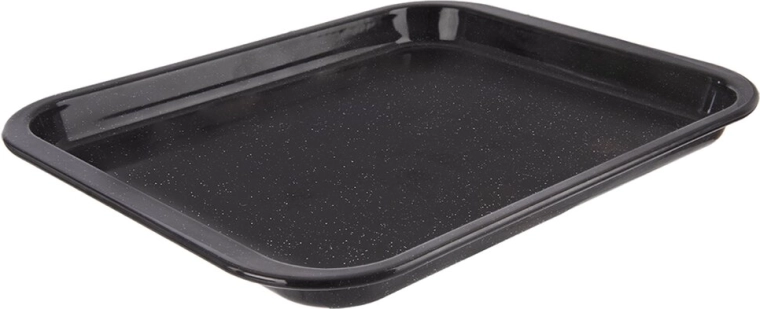 Tavă de copt dreptunghiulară emailată Orion 36 × 28 × 2,5 cm