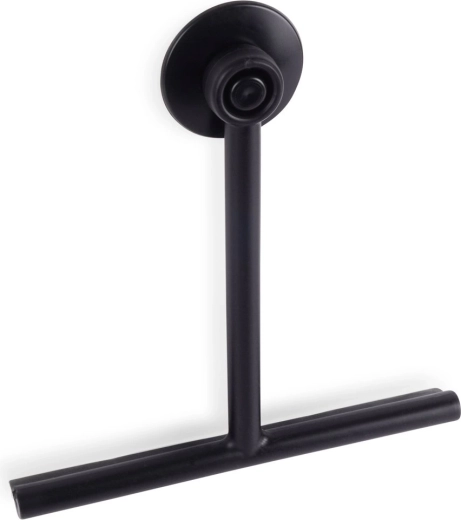 Racletă pentru sticlă cu ventuză, neagră