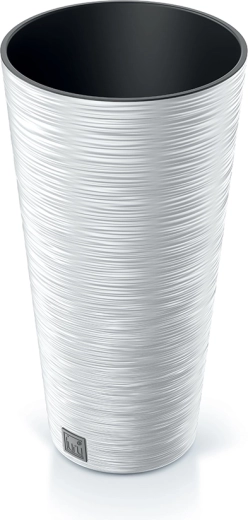 Ghiveci Furu Slim 30 cm alb