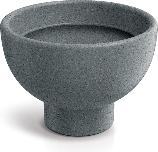 Ghiveci GANE 30 cm gri granit