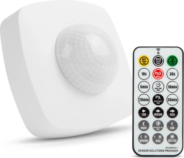 Senzor de mișcare cu telecomandă 360° IP65