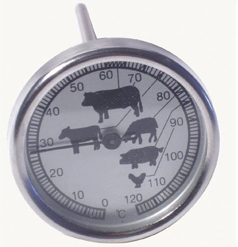 Termometru cu sondă pentru alimente din oțel inoxidabil