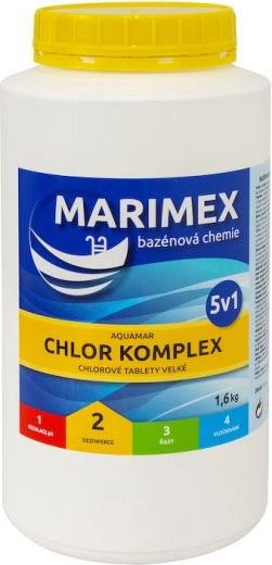 Marimex complex 5în1 tablete multifuncționale pentru piscină 1,6 kg