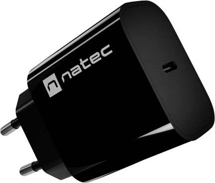 Natec Ribera încărcător de rețea USB‑C 20 W negru