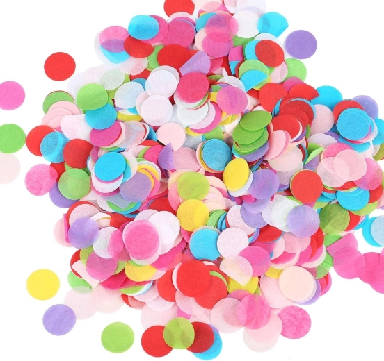 Confetti lansabile în tub de 40 cm MY PARTY